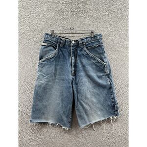 Johnny Blaze Cutoff Carpenter Jean Denim Shorts Men’s Size 32